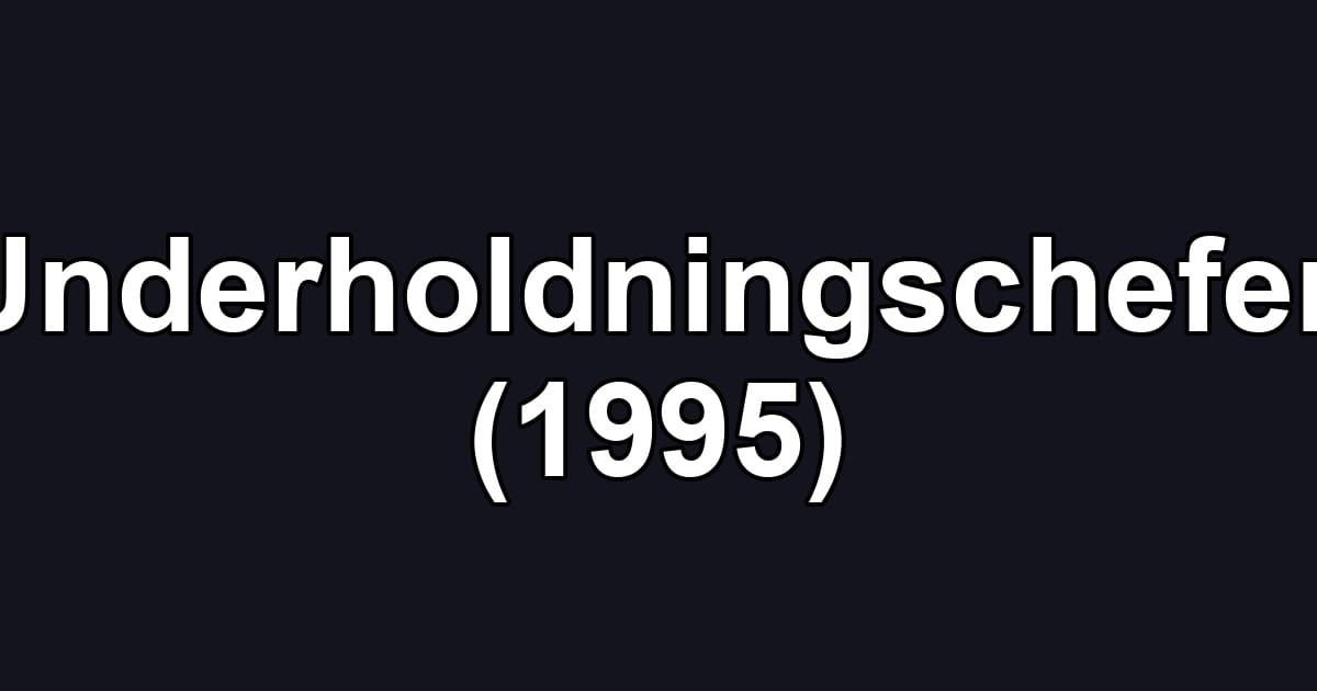 Underholdningschefen (1995)