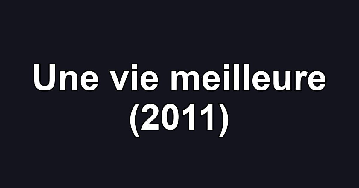 Une vie meilleure (2011)