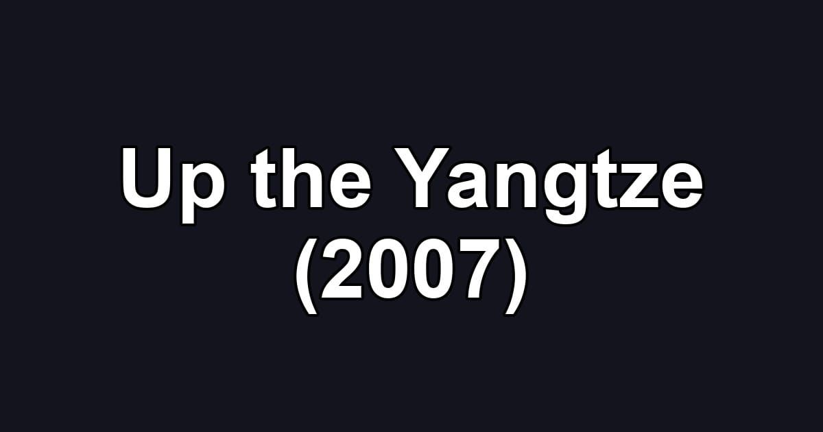 Up the Yangtze (2007)