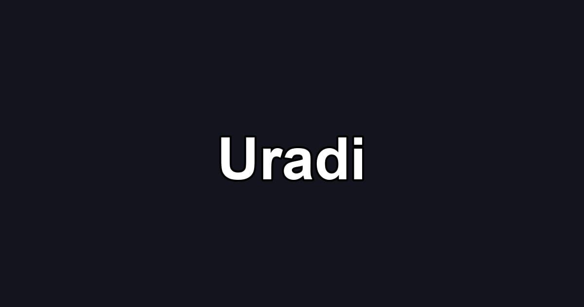 Uradi