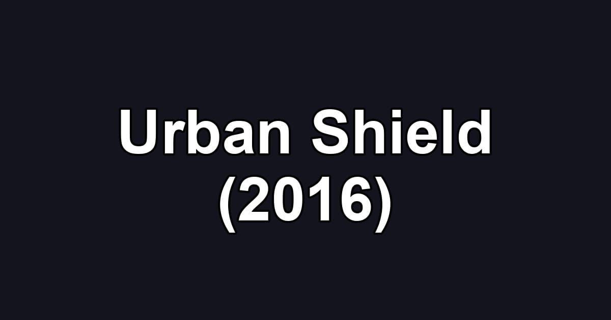 Urban Shield (2016)