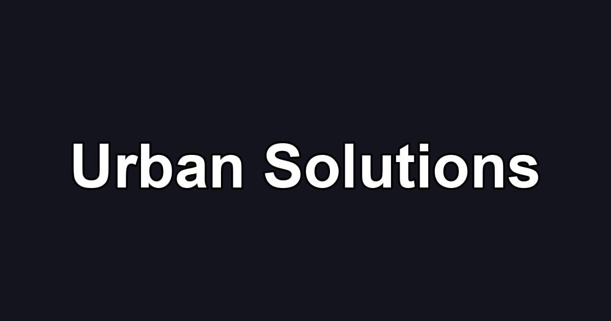 Urban Solutions