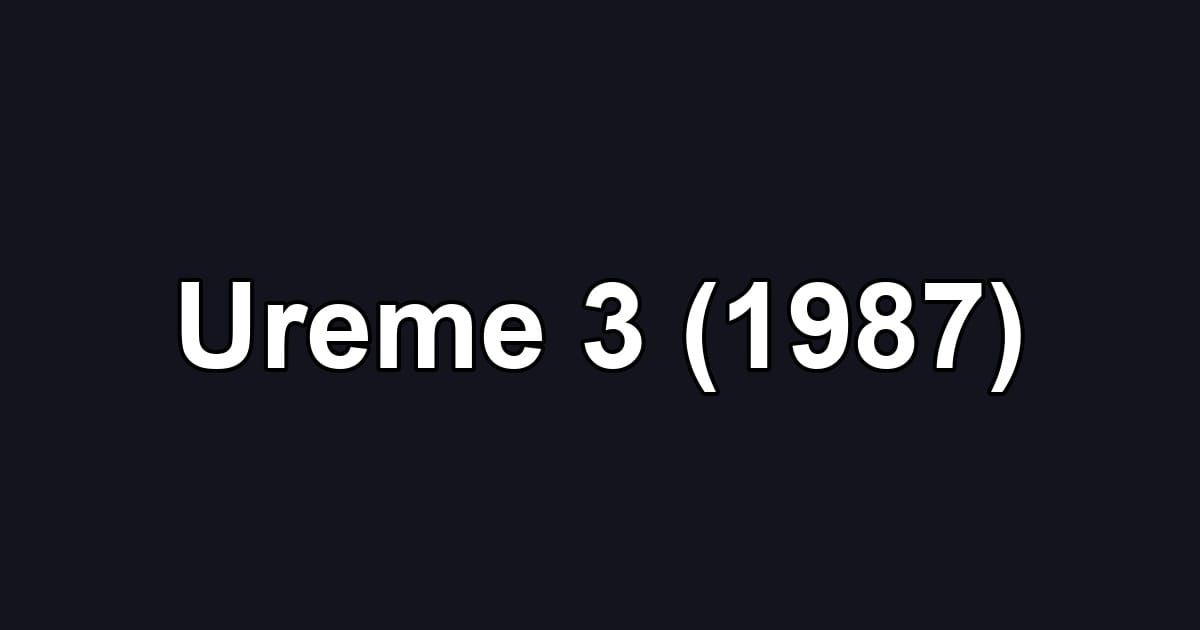 Ureme 3 (1987)