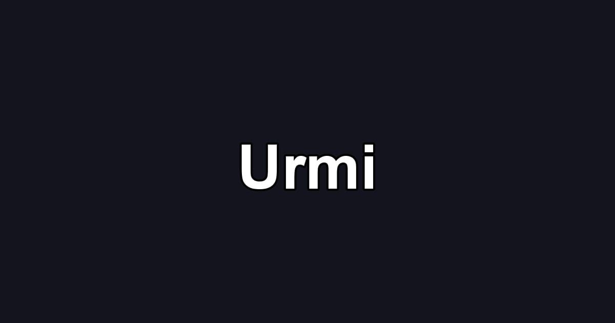 Urmi