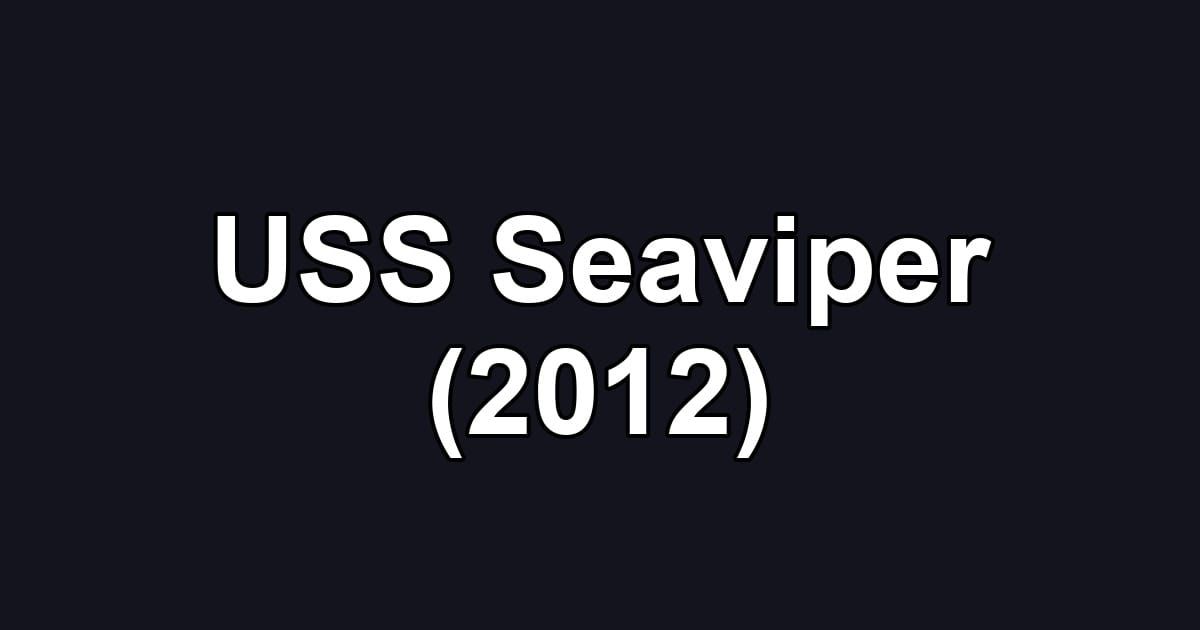 USS Seaviper (2012)