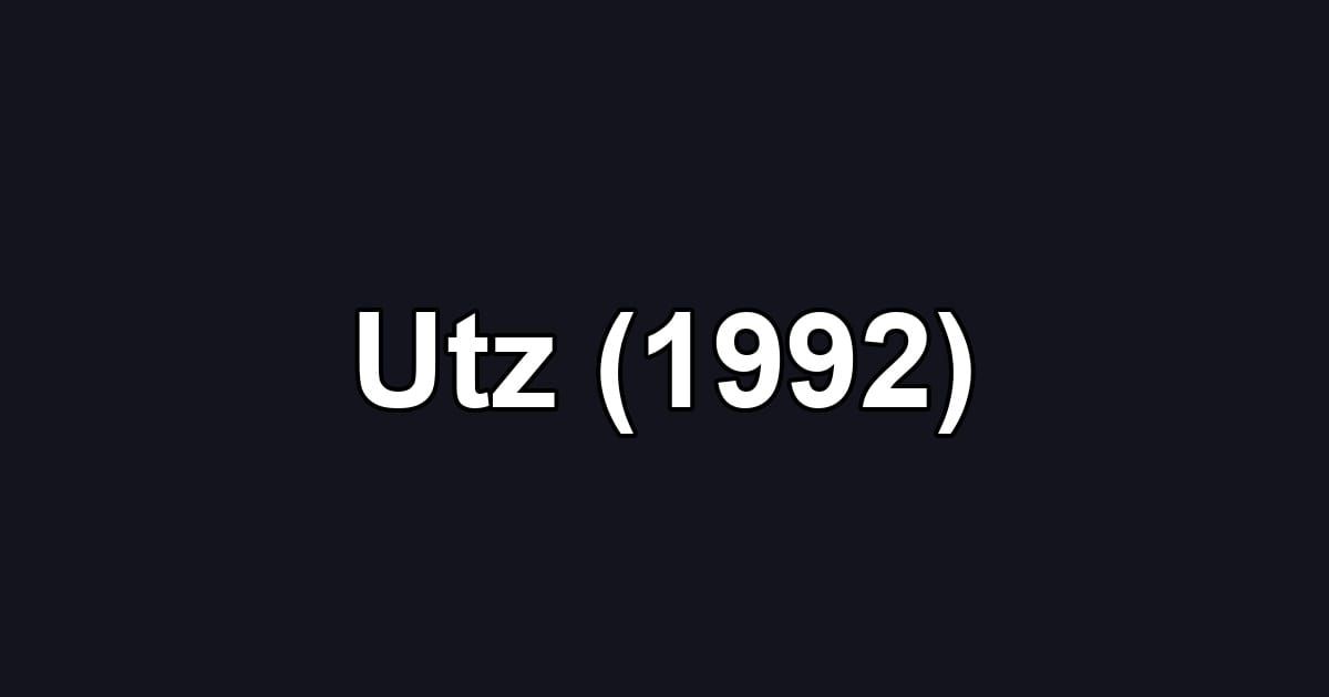 Utz (1992)