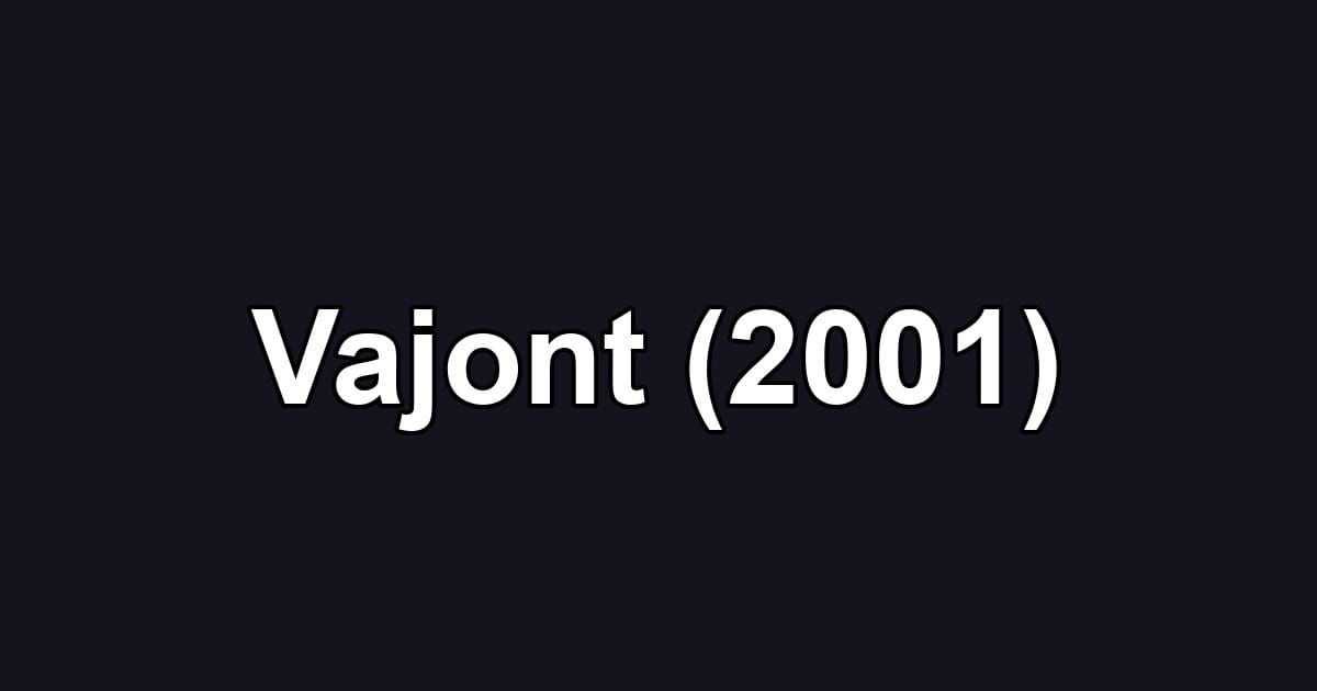 Vajont (2001)