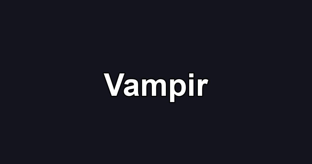 Vampir