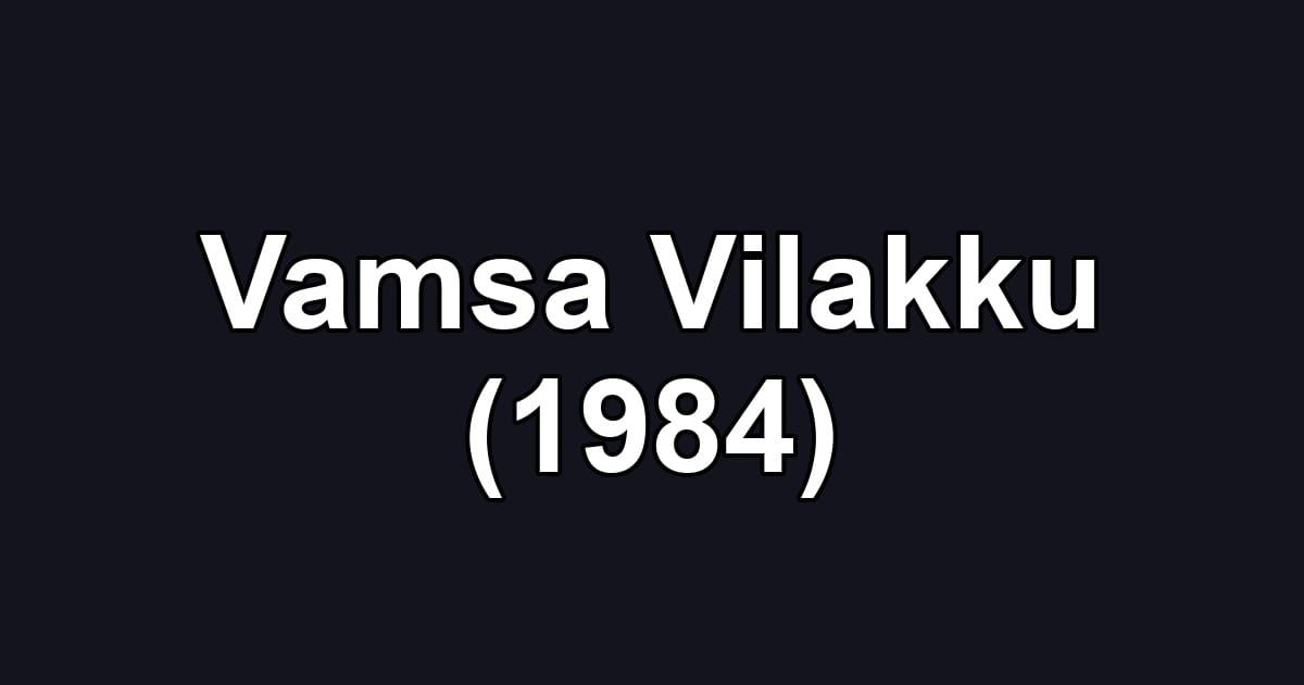 Vamsa Vilakku (1984)