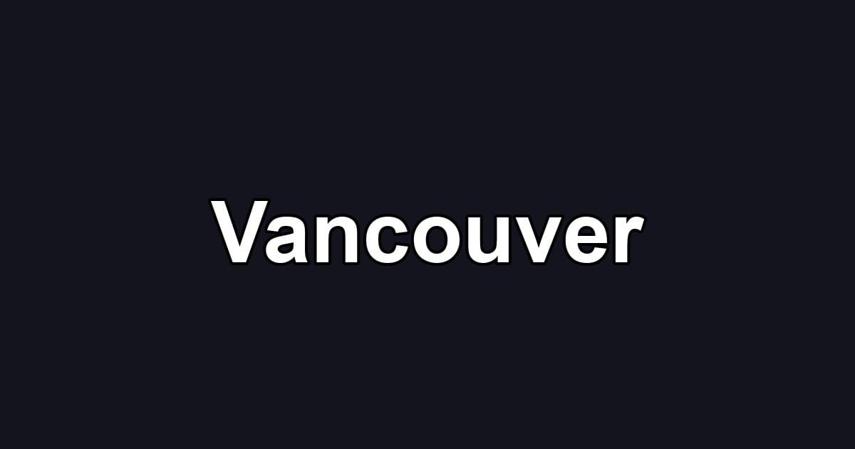 Vancouver