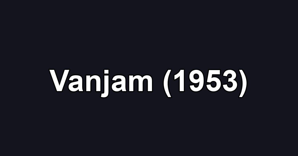 Vanjam (1953)