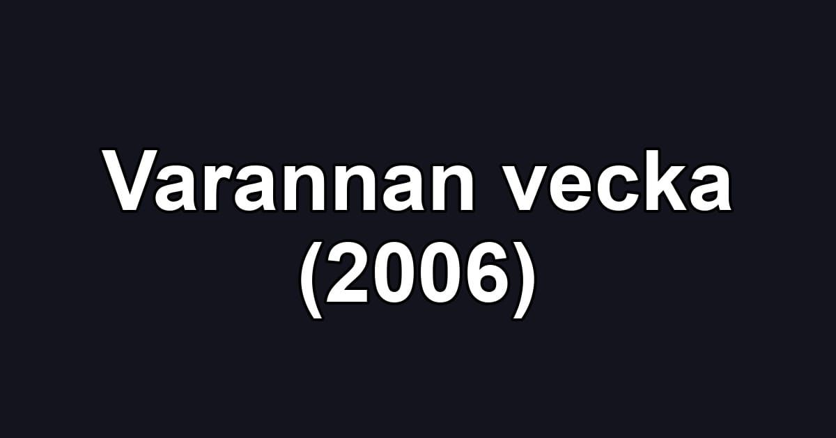 Varannan vecka (2006)