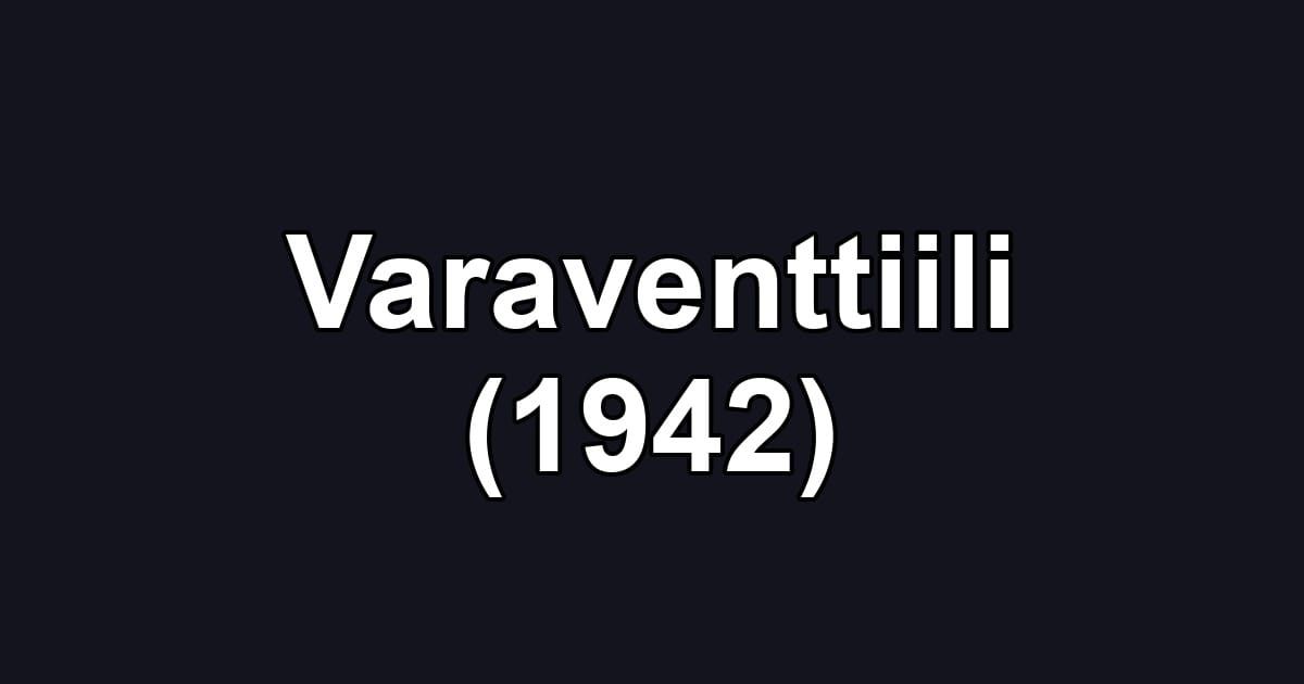 Varaventtiili (1942)