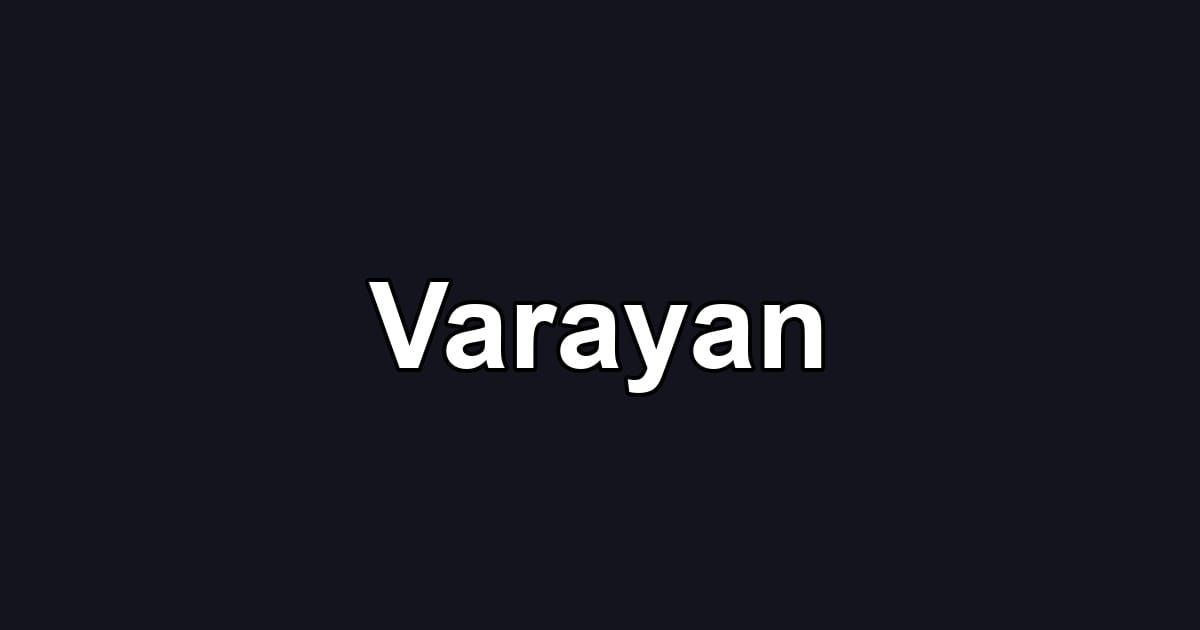Varayan
