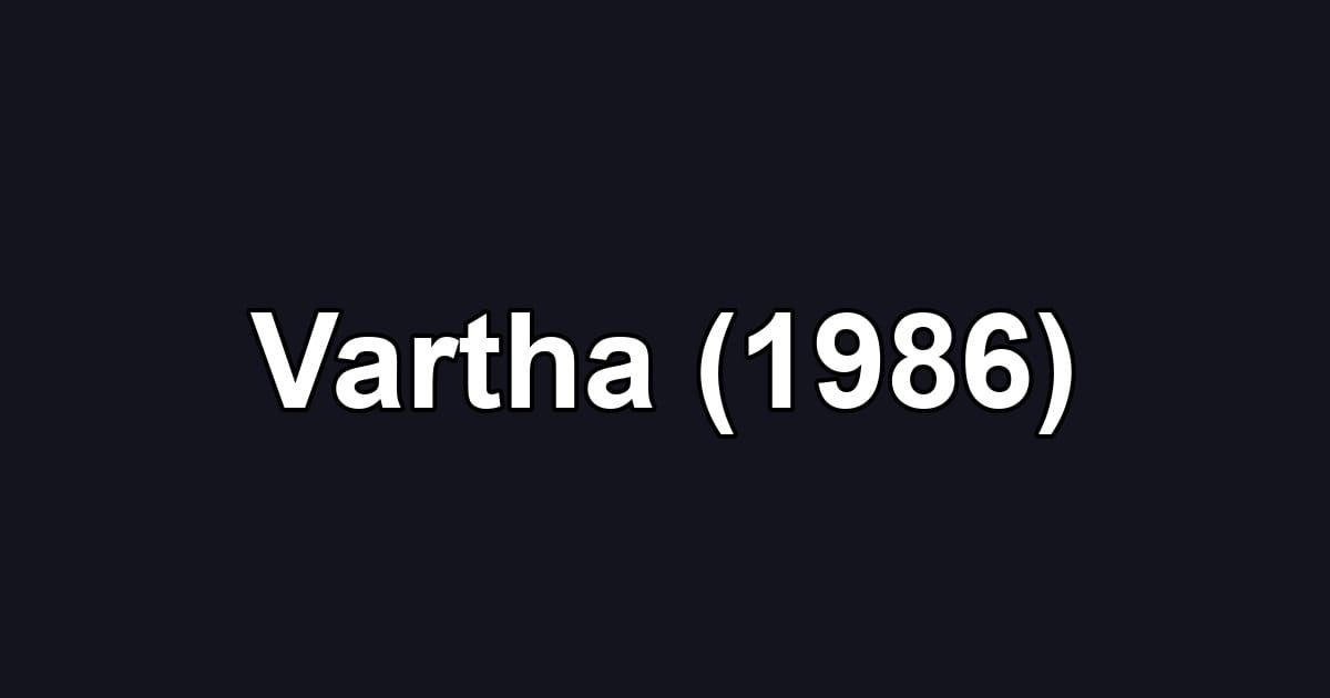 Vartha (1986)