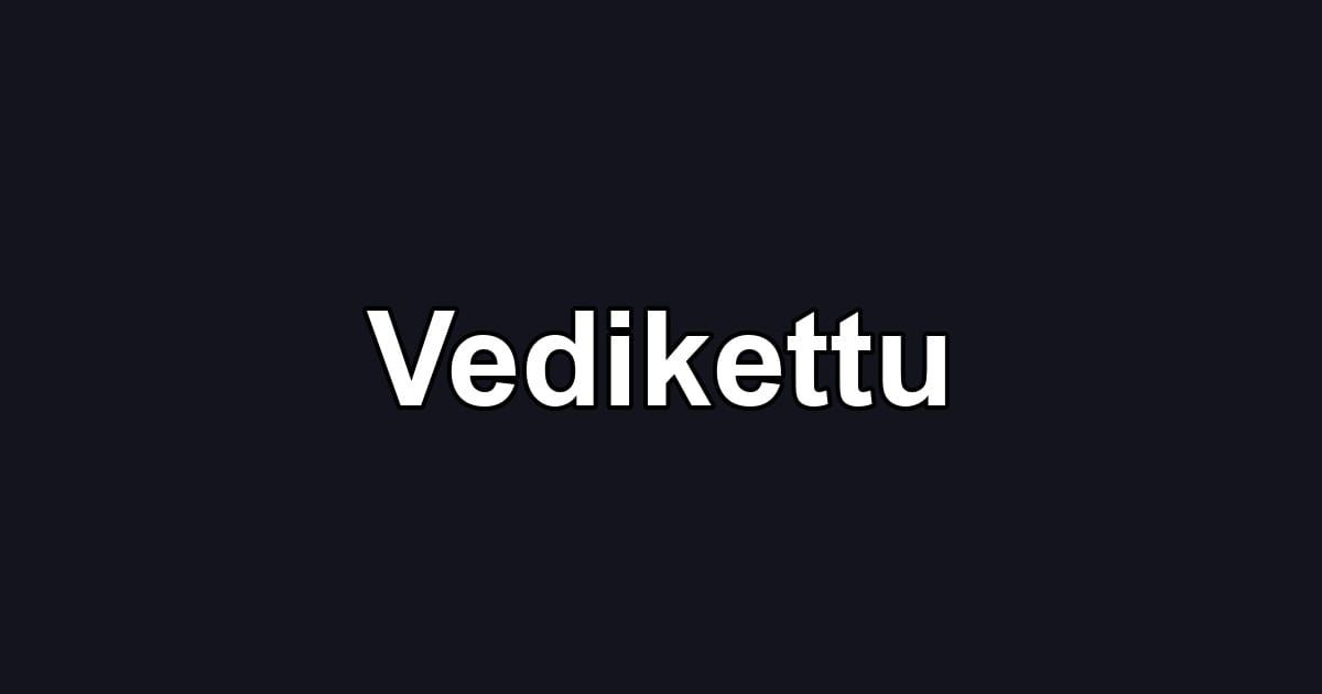 Vedikettu