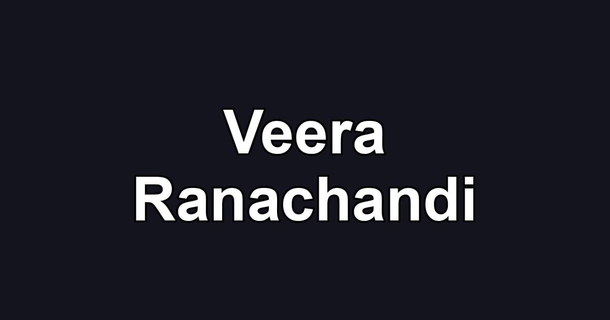 Veera Ranachandi