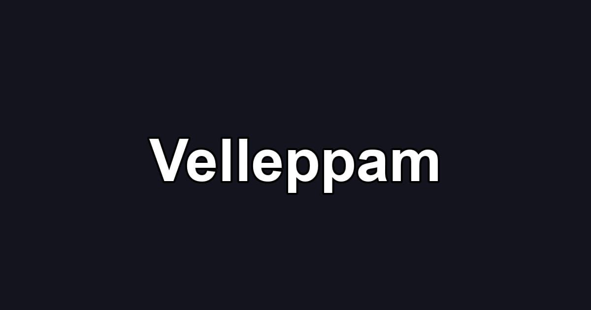 Velleppam