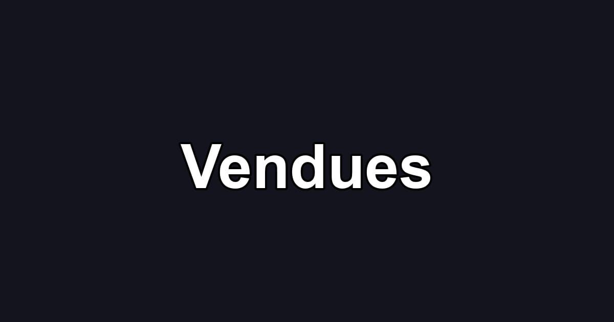 Vendues