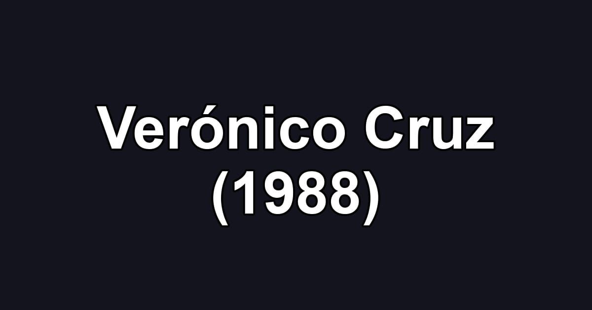 Verónico Cruz (1988)