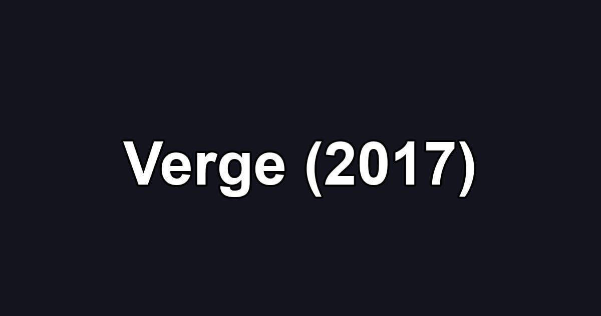Verge (2017)