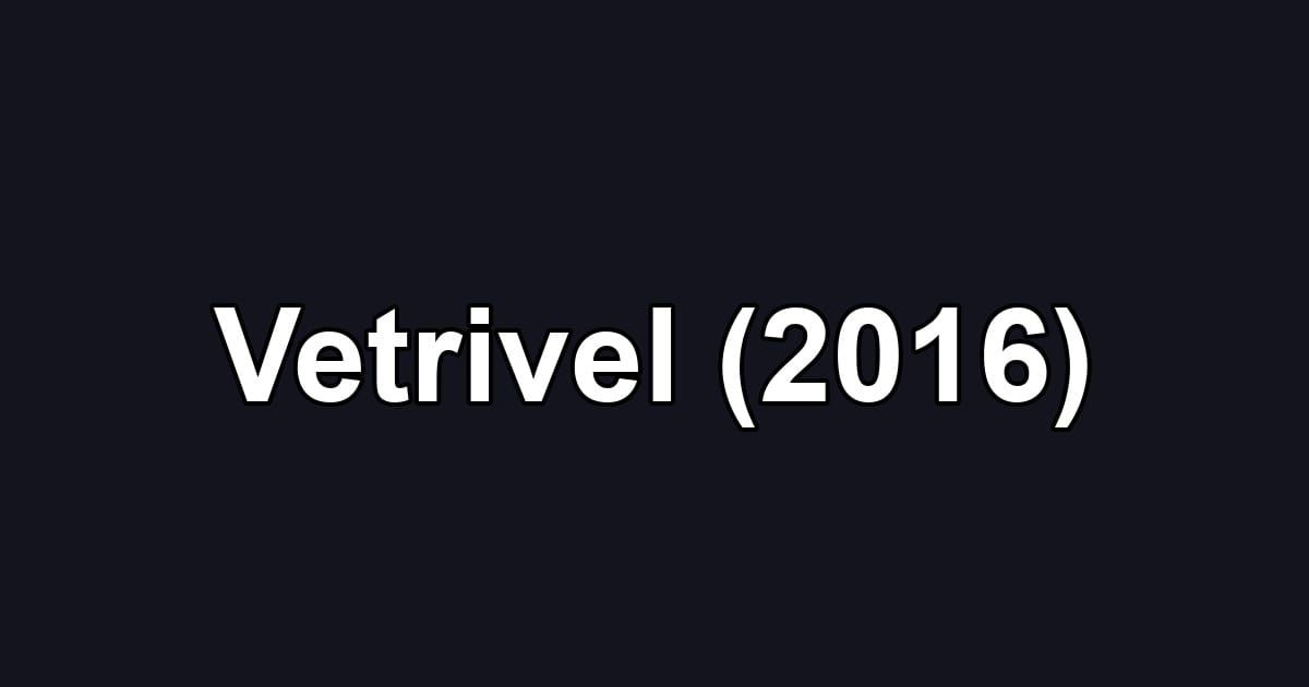 Vetrivel (2016)