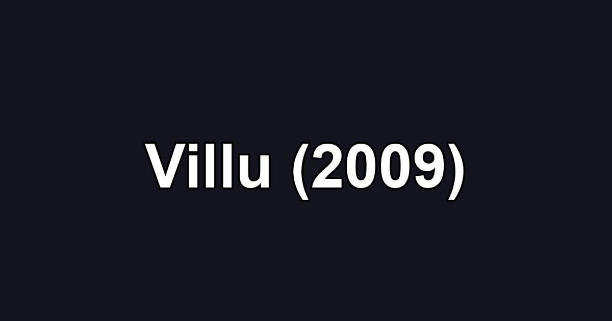 Villu (2009)