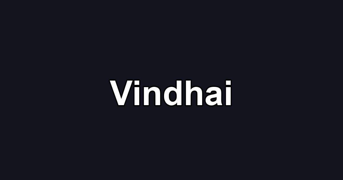 Vindhai