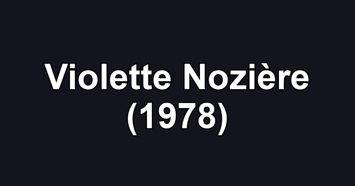 Violette Nozière (1978)