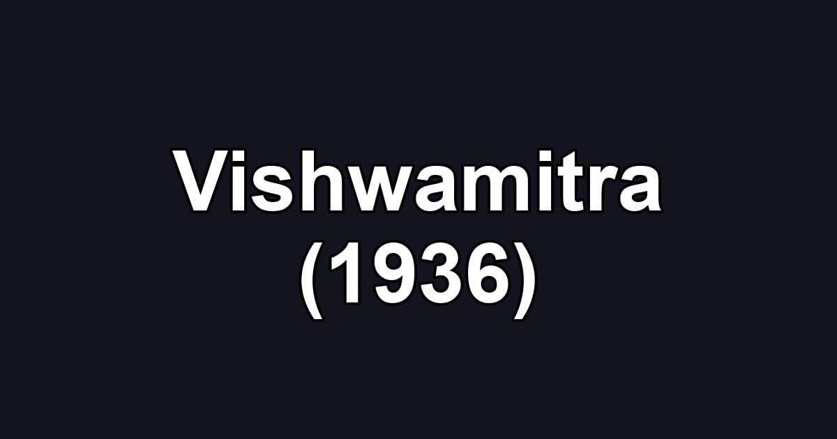 Vishwamitra (1936)
