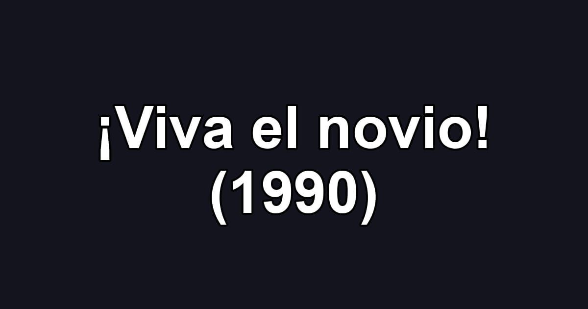 ¡Viva el novio! (1990)
