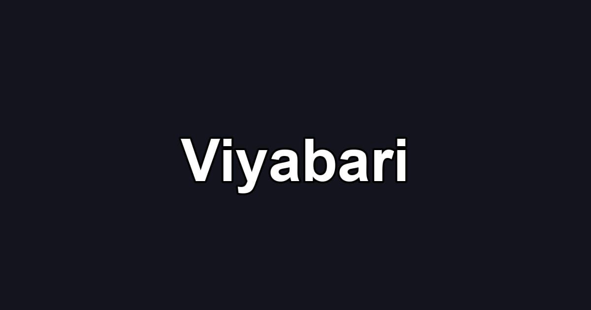 Viyabari