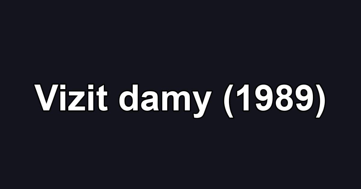 Vizit damy (1989)