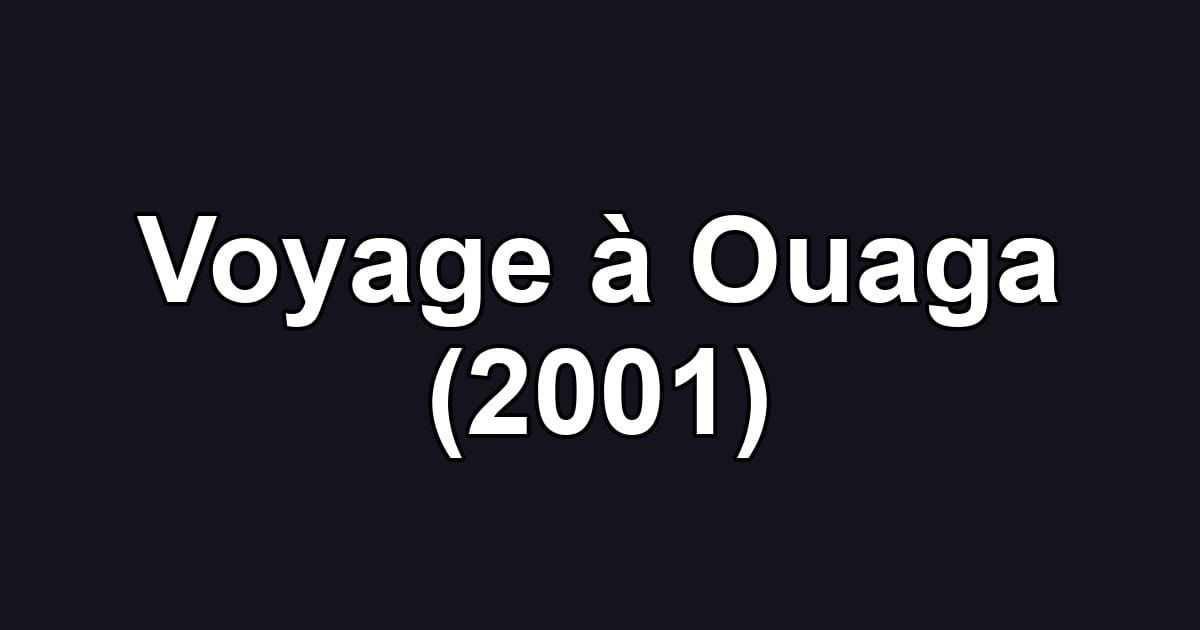 Voyage à Ouaga (2001)