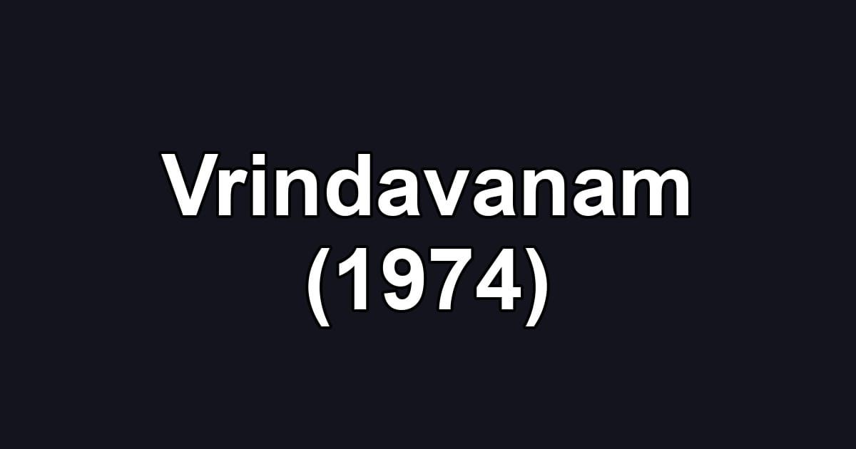 Vrindavanam (1974)