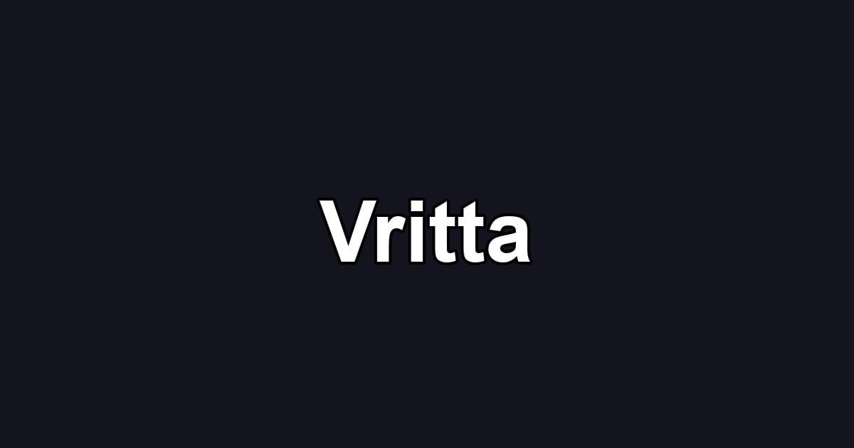Vritta