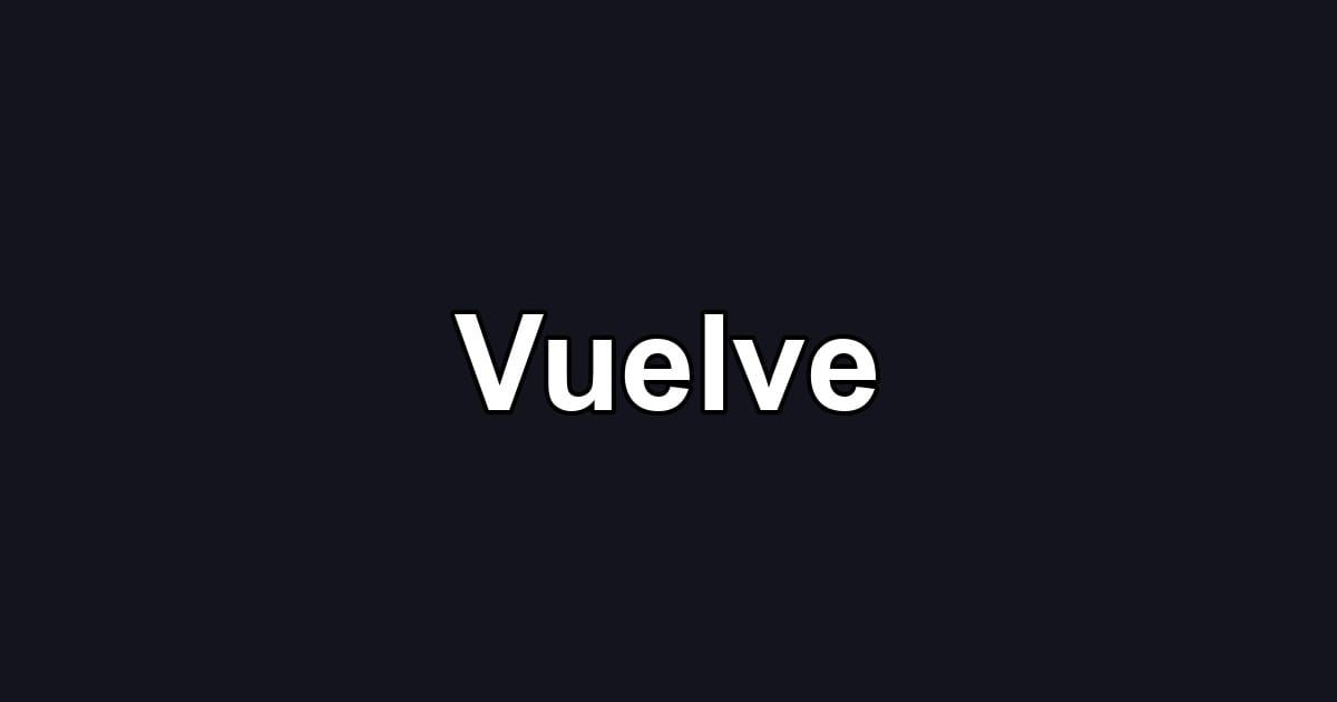 Vuelve