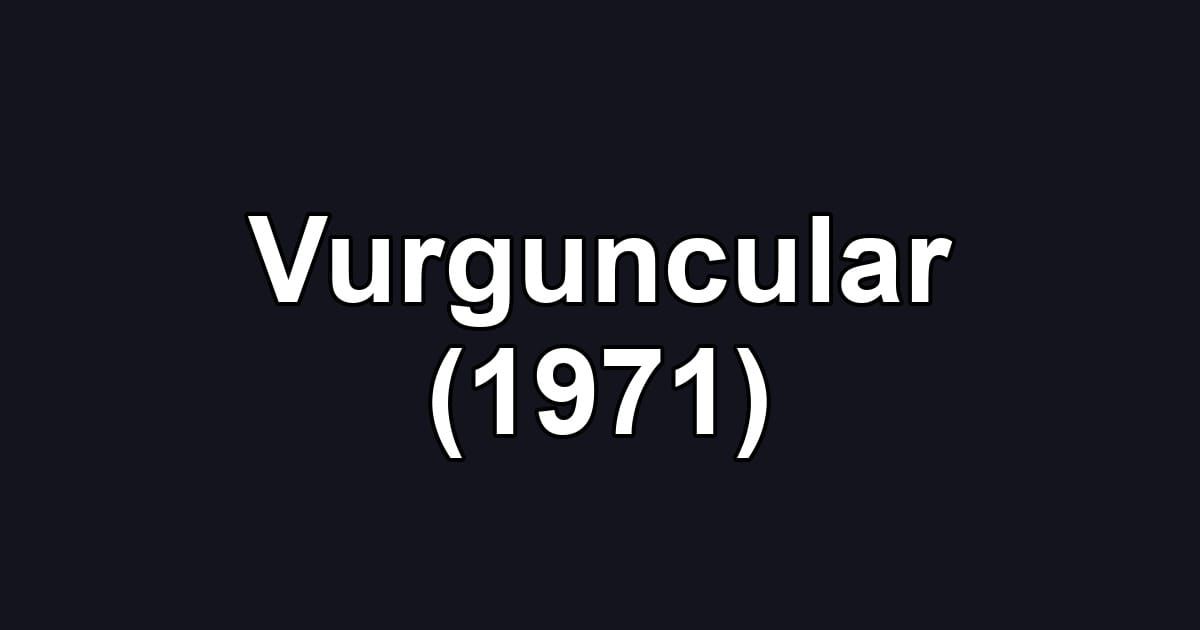 Vurguncular (1971)