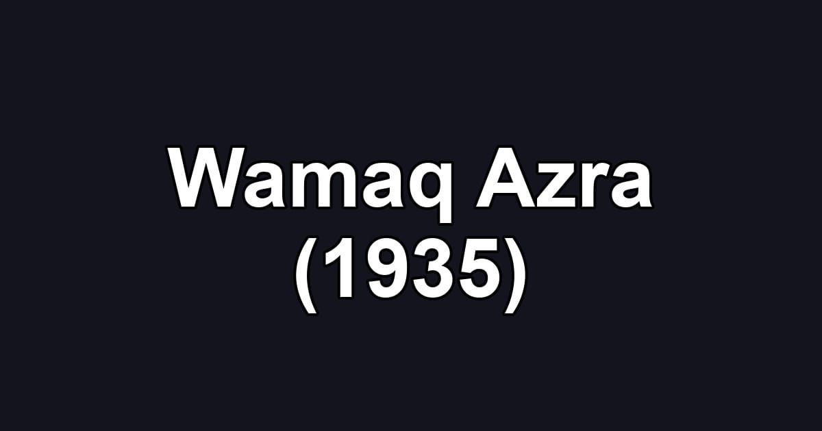 Wamaq Azra (1935)