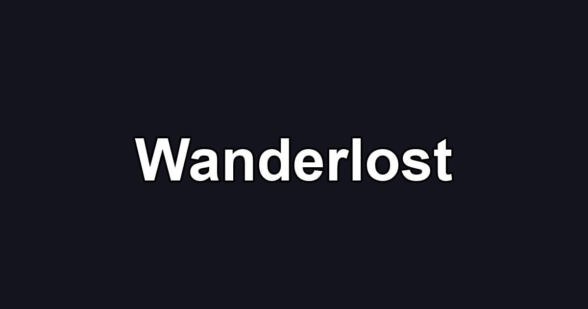Wanderlost