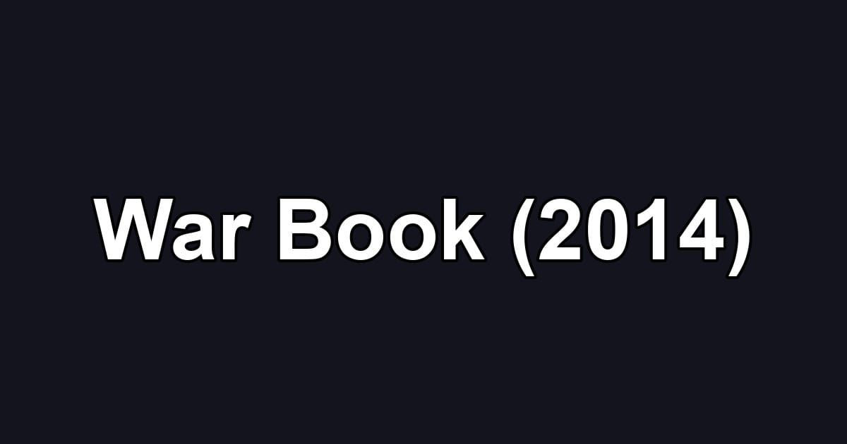 War Book (2014)