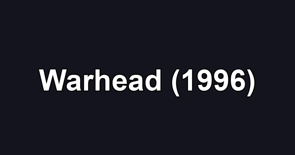 Warhead (1996)
