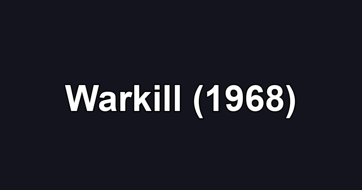 Warkill (1968)