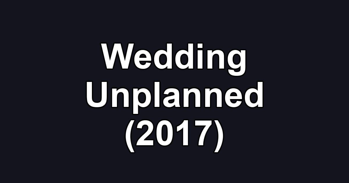 Wedding Unplanned (2017)