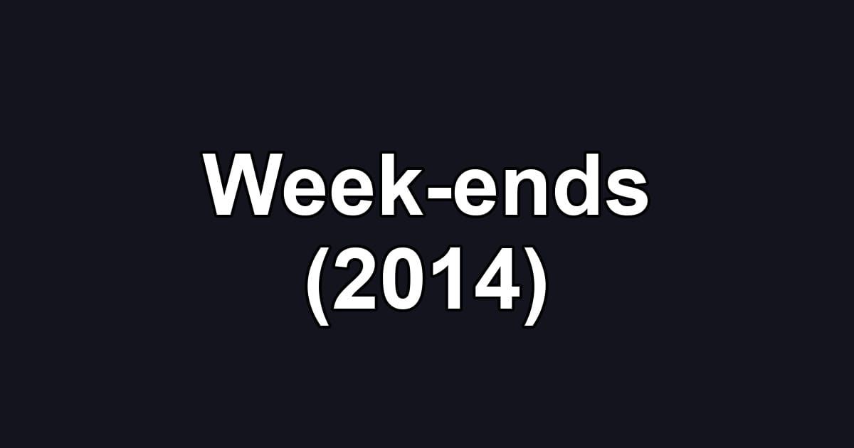 Week-ends (2014)