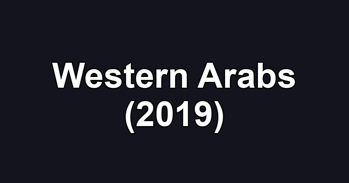 Western Arabs (2019)