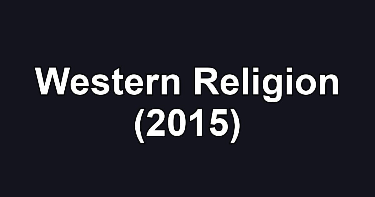 Western Religion (2015)