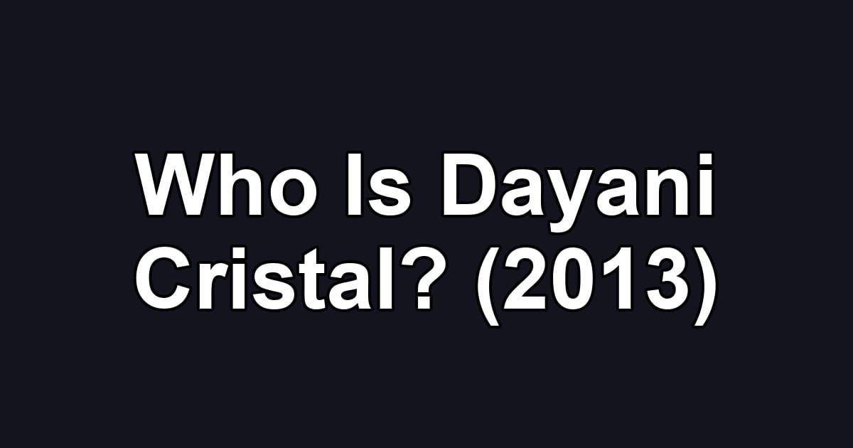 Who Is Dayani Cristal? (2013)