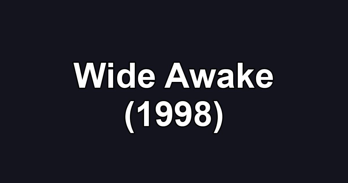 Wide Awake (1998)