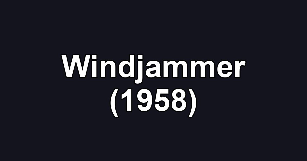 Windjammer (1958)